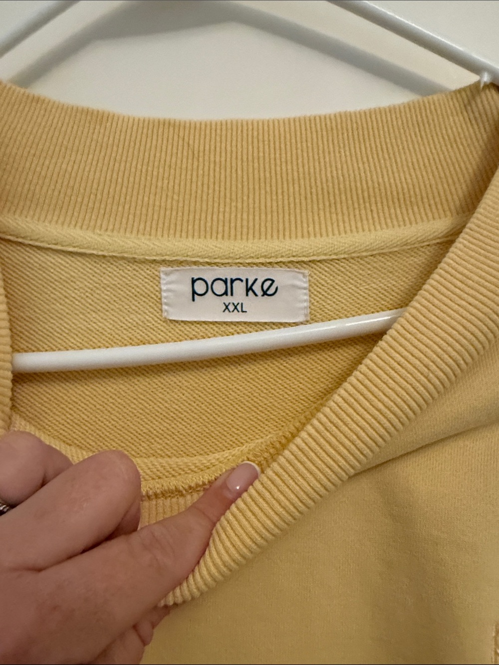 Parke Classic Mockneck in yellow - Picture 4 of 5